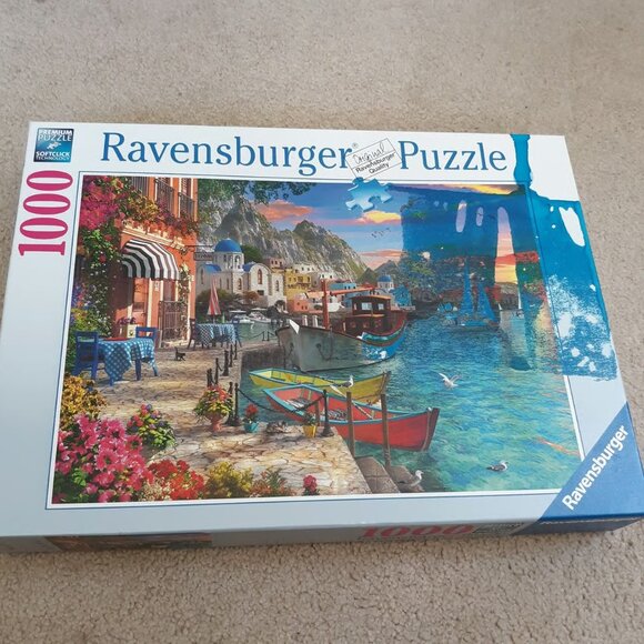 Ravensburger puzzle 1000 Grandiose Greece 27×20" used all pieces There - Picture 1 of 1